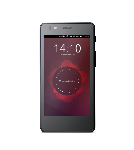 Das neue Aquaris E4.5 von BQ ist das erste Smartphone, das mit Ubuntu Phone ausgeliefert wird. (Bild: BQ)